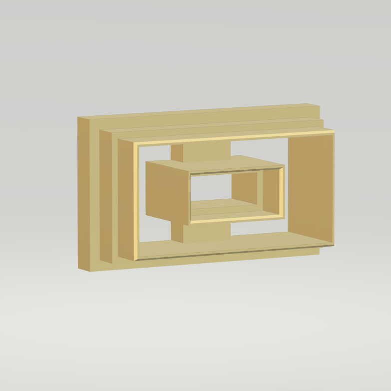NPC235 - Double Rectangle Clay Cutter