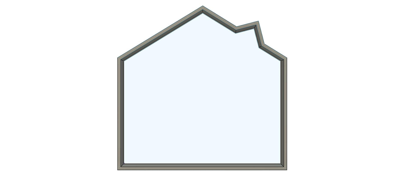 CC277 - Envelope with heart Cookie/Fondant Cutter
