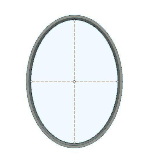 CC322- Oval Cookie/Fondant Cutter