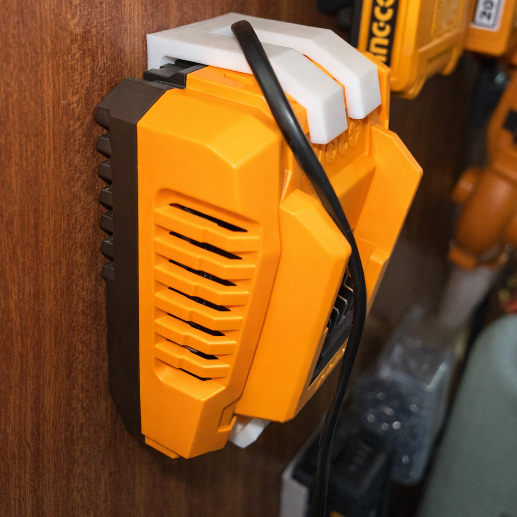 INGCO 2A Battery Charger Wall Mount