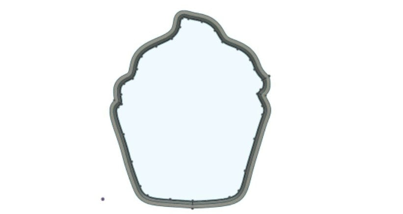 CC237 -Cupcake Cookie/Fondant Cutter
