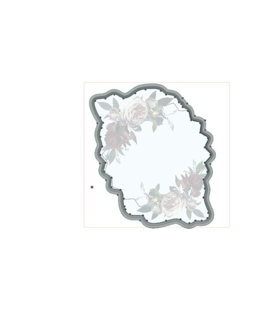 CC193 -Floral Design 1 Cookie/Fondant Cutter