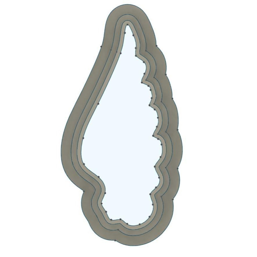 NPC128 - Angel wing clay cutter