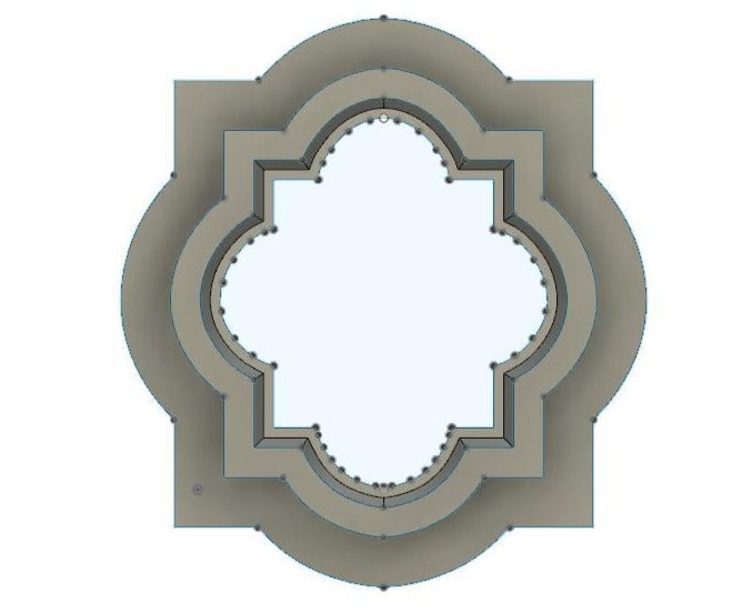 NPC152 Moroccan Shape 2 Clay cutter