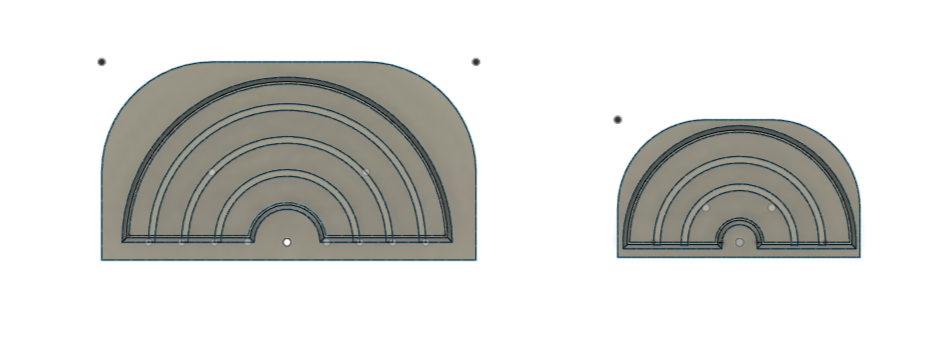 NPC255 - Rainbow with Detail clay cutter