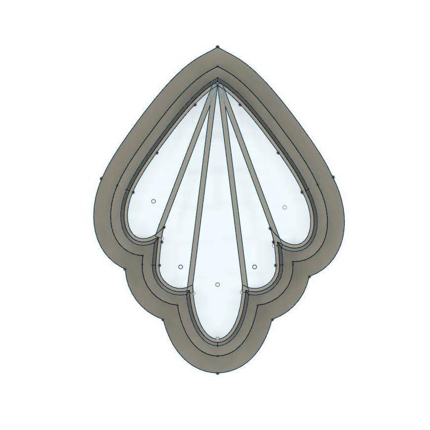 NPC270 - Detailed Statement Dangle 2 clay cutter