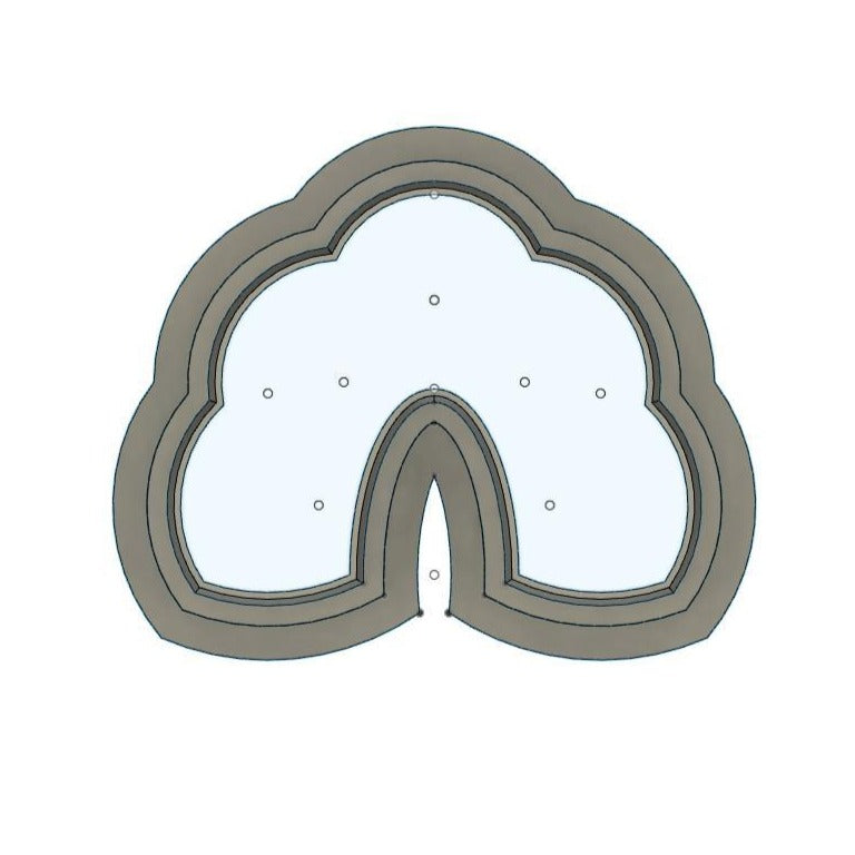 NPC467 - Bubble Arch clay cutter
