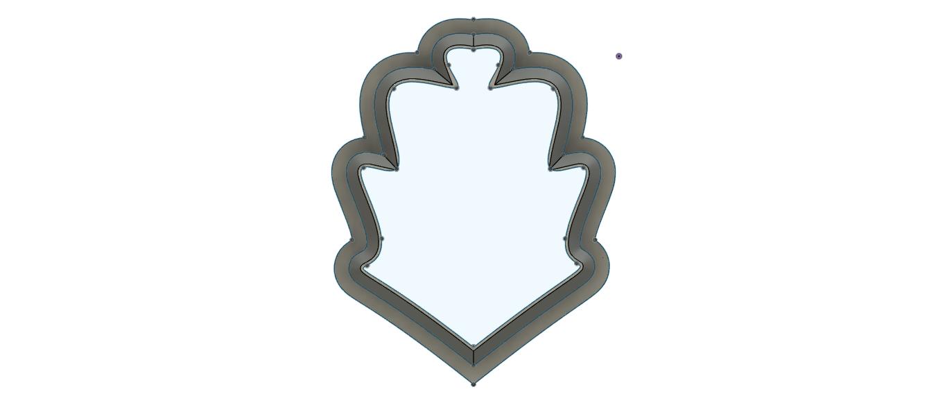 NPC035 - Oak Leaf clay cutter