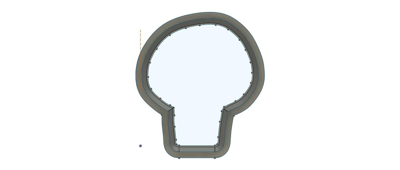 NPC071 - Skull Clay cutter