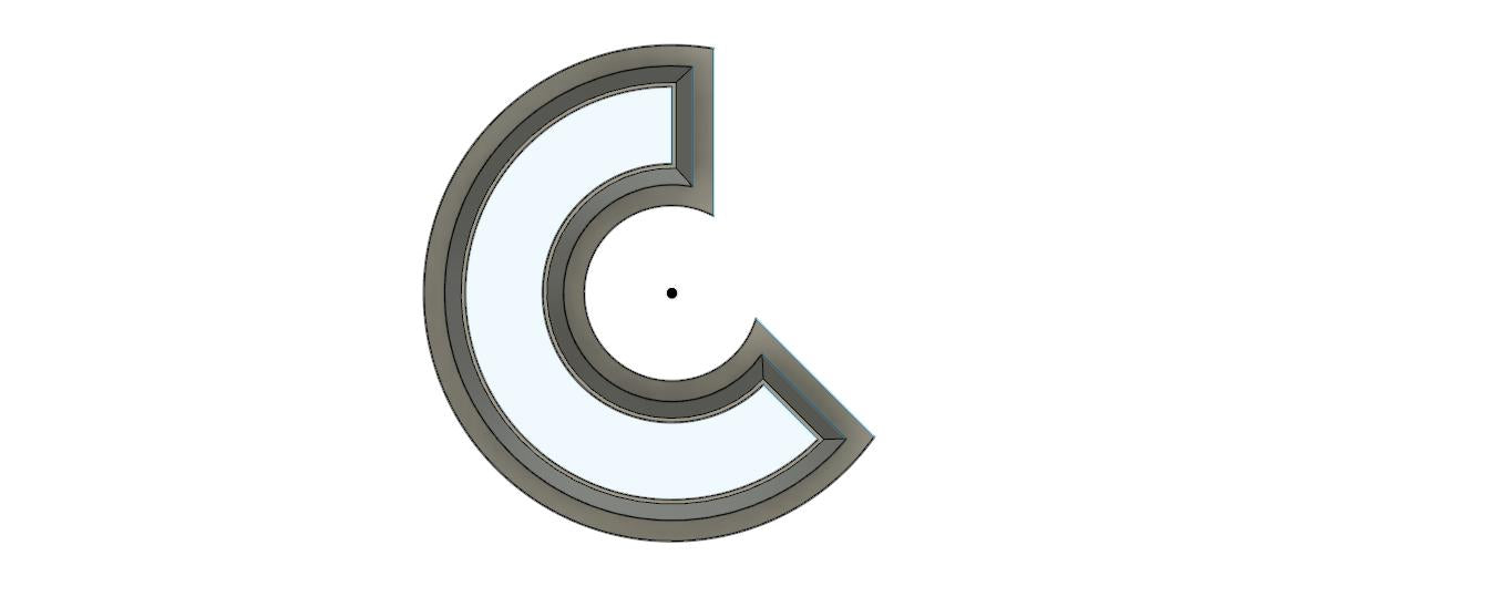 NPC092- 5/8 Doughnut Clay cutter