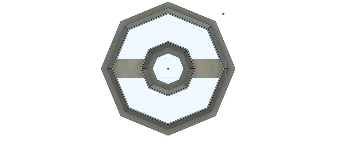 NPC101 - Octagon Doughnut Clay cutter