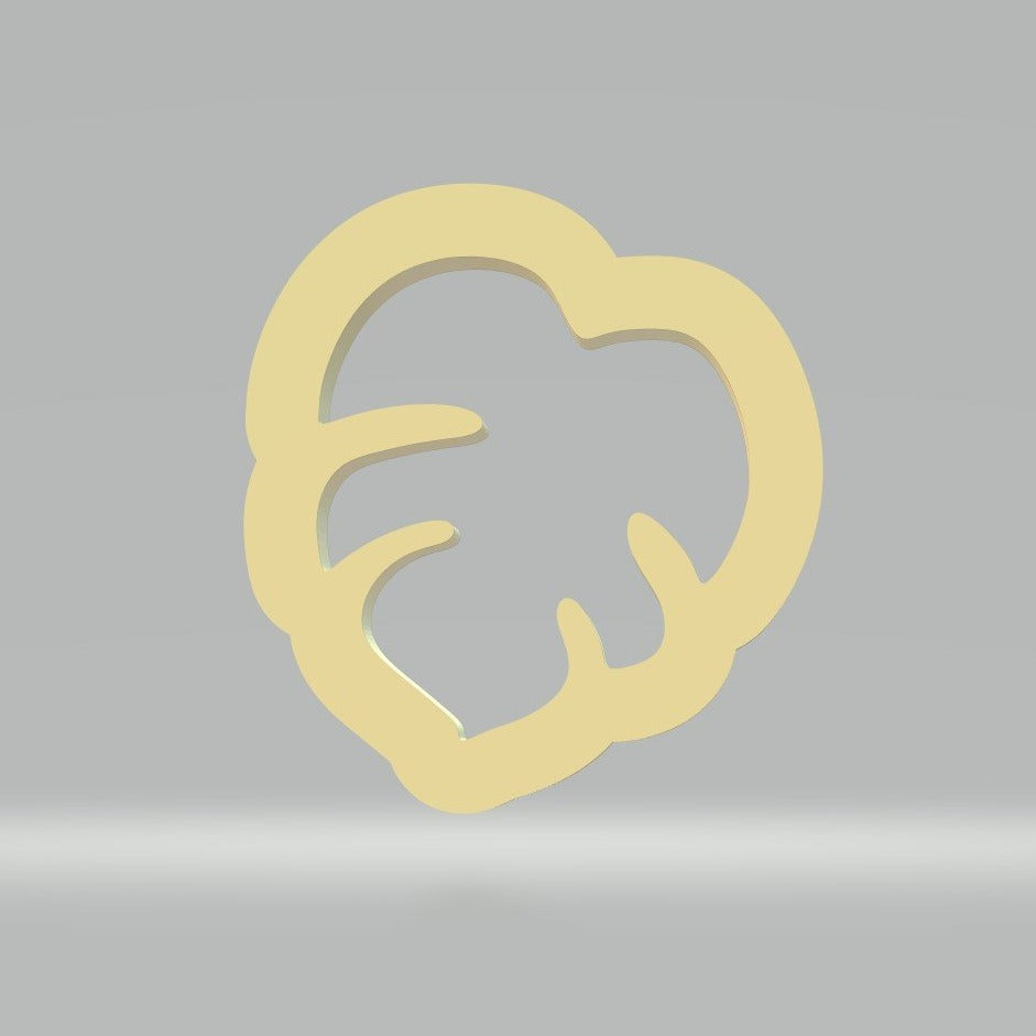 NPC399 - Monstera Leaf 2 clay cutter