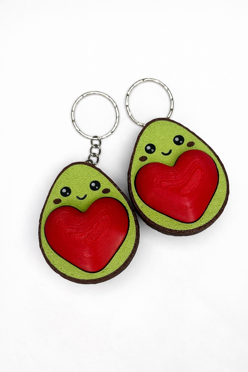 Cute Avocado Keychain Clicker