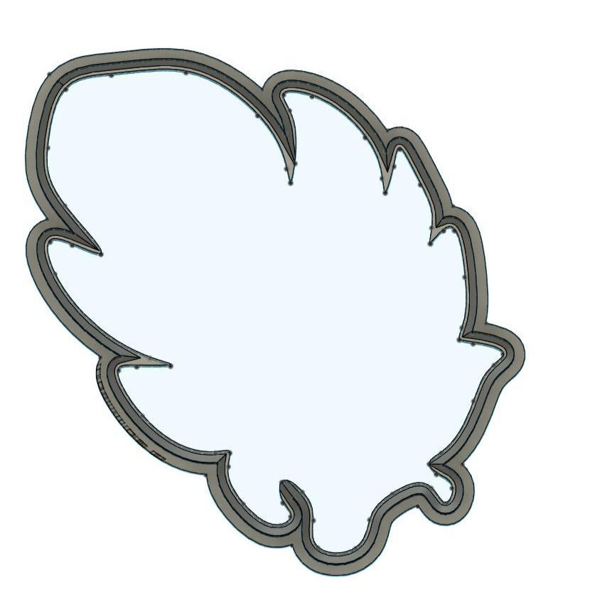 CC331 - Feather 2 Cookie/Fondant Cutter