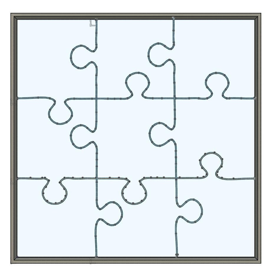 MCC001 - Multi Puzzle Cookie/Fondant Cutter