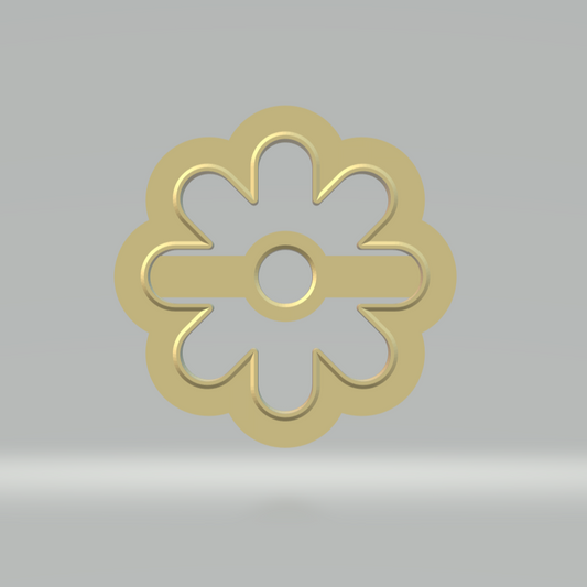 NPC179 -  Symmetrical Flower Clay Cutter