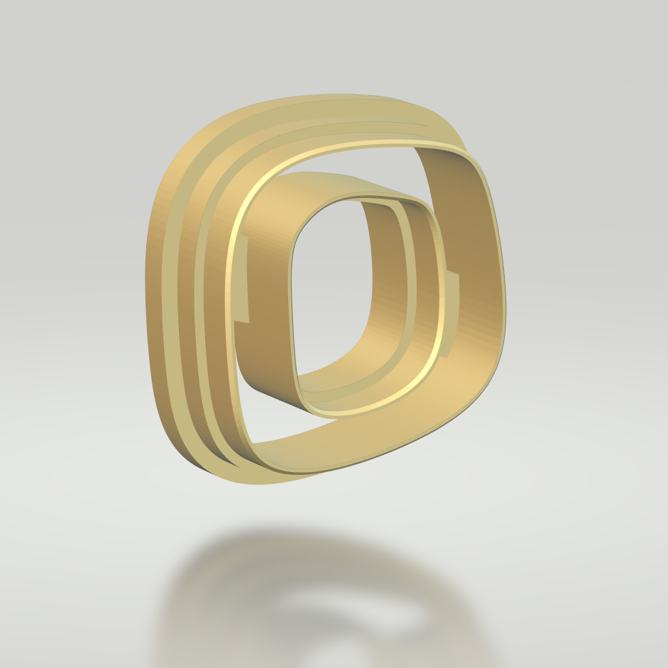 NPC223 - Abstract Doughnut Clay Cutter 3