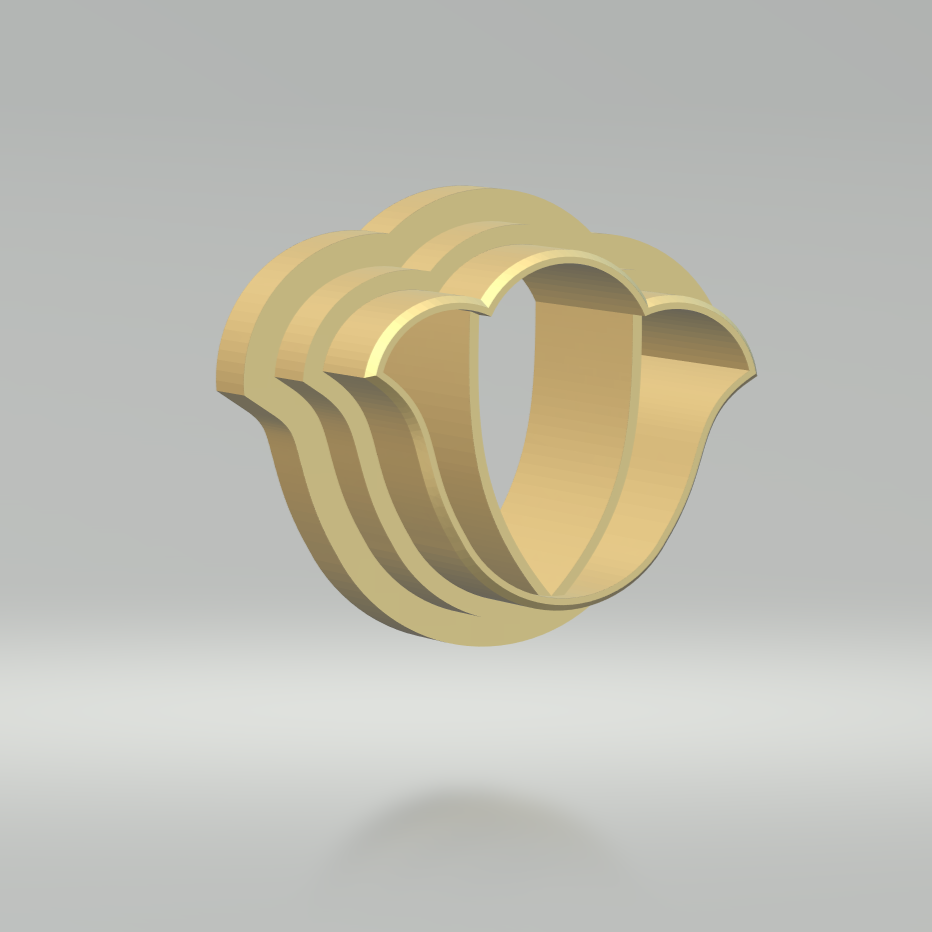 NPC422 - Bell Floral clay cutter