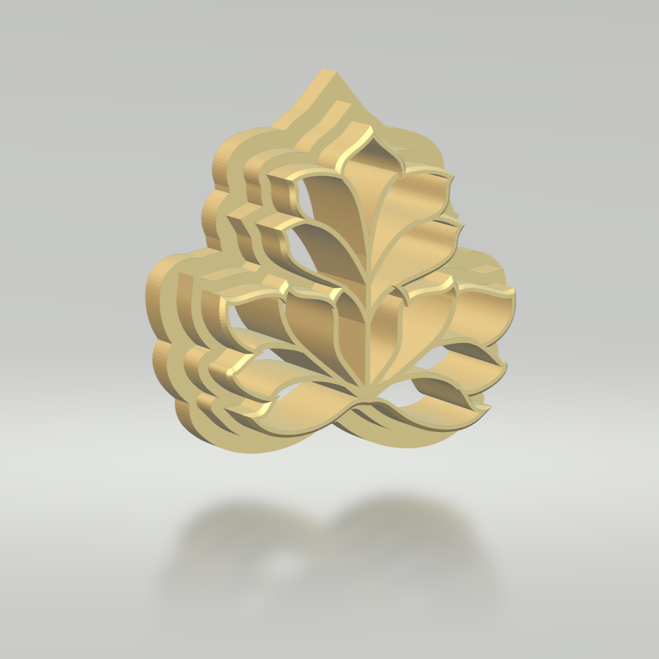 NPC465 - Majestic Leafy Clay Cutter