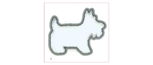 CC264 - Scottish Terrier Cookie/Fondant Cutter