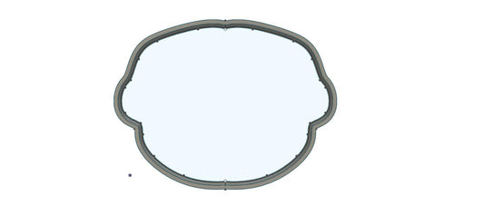 CC271 - Bun In The Oven Bun Cookie/Fondant Cutter