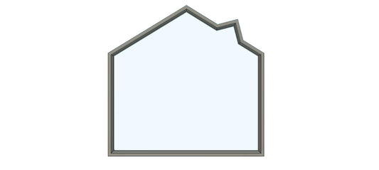 CC277 - Envelope with heart Cookie/Fondant Cutter