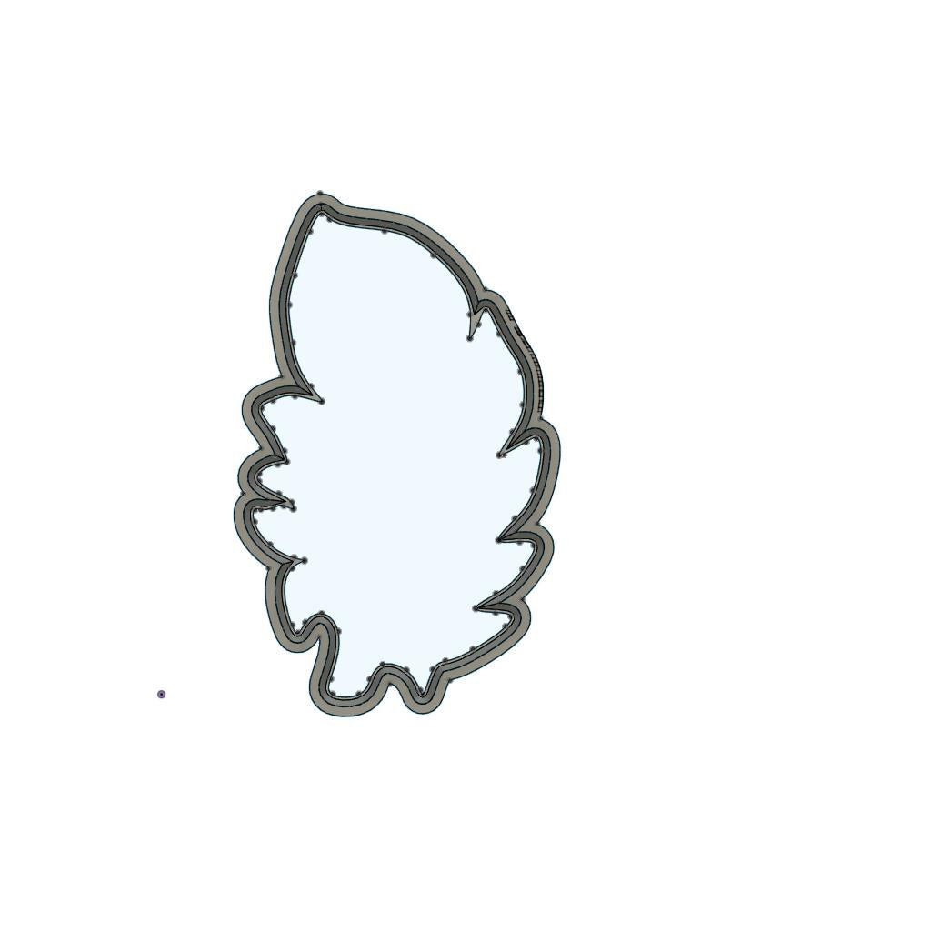 CC330 - Feather 1 Cookie/Fondant Cutter