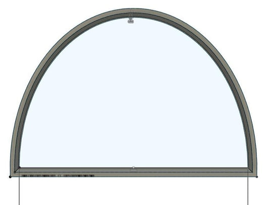 CC333 - 1/2 Short Ellipse Cookie/Fondant Cutter