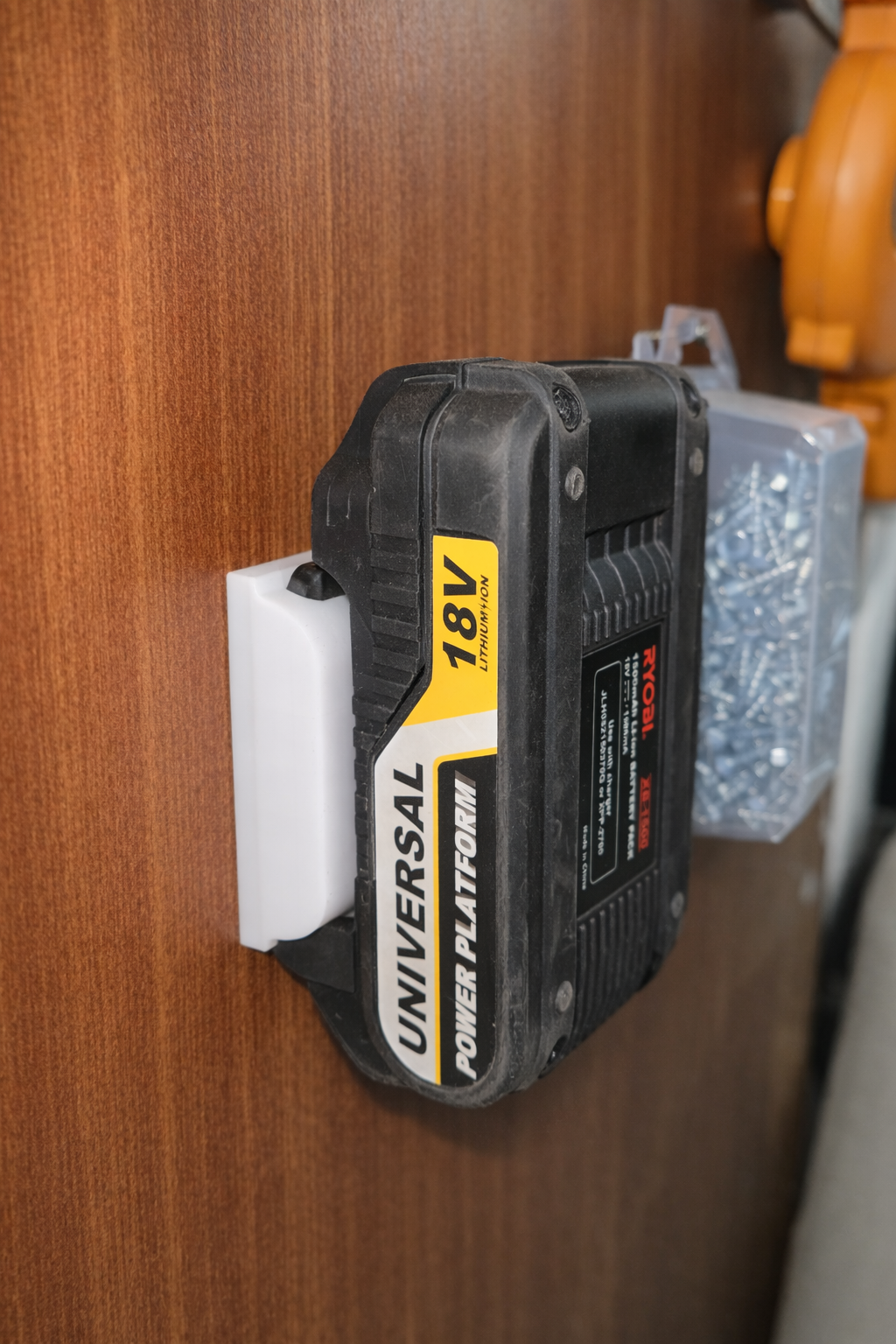 Ryobi Battery Wall Mount