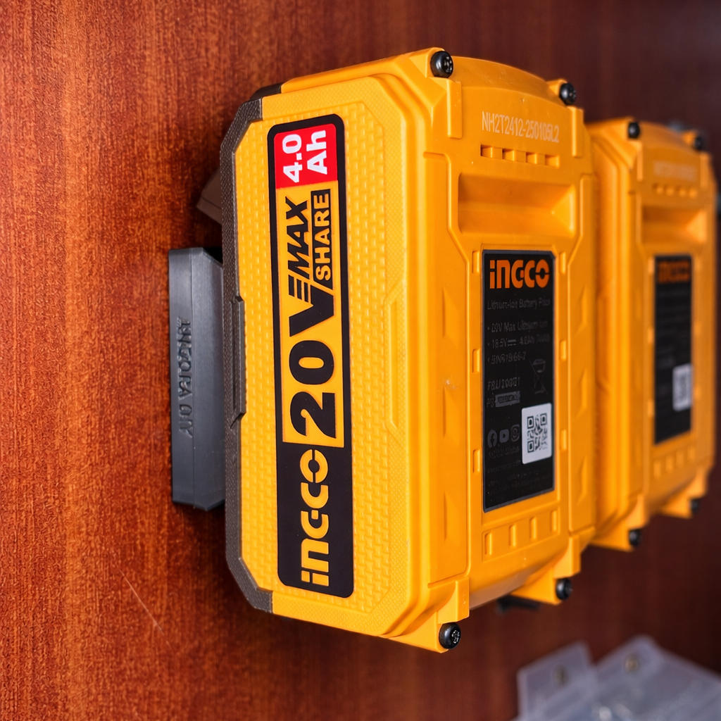 INGCO Battery Wall Mount