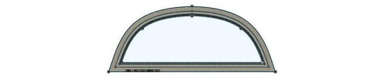 HC004 -Half Circle Hair Clip Clay Cutter