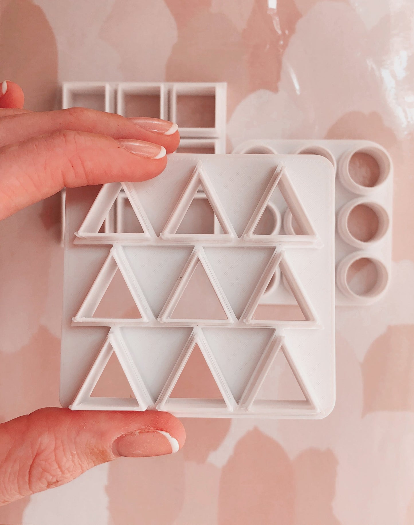 Triangle Circle Multi Clay Cutter