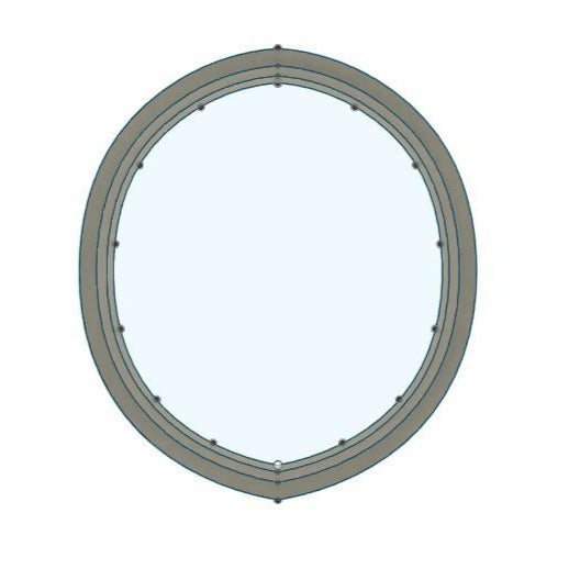 NPC021 - Round ellips clay cutter