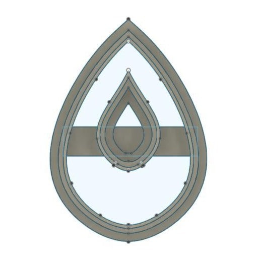 NPC124 - Water drop clay cutter