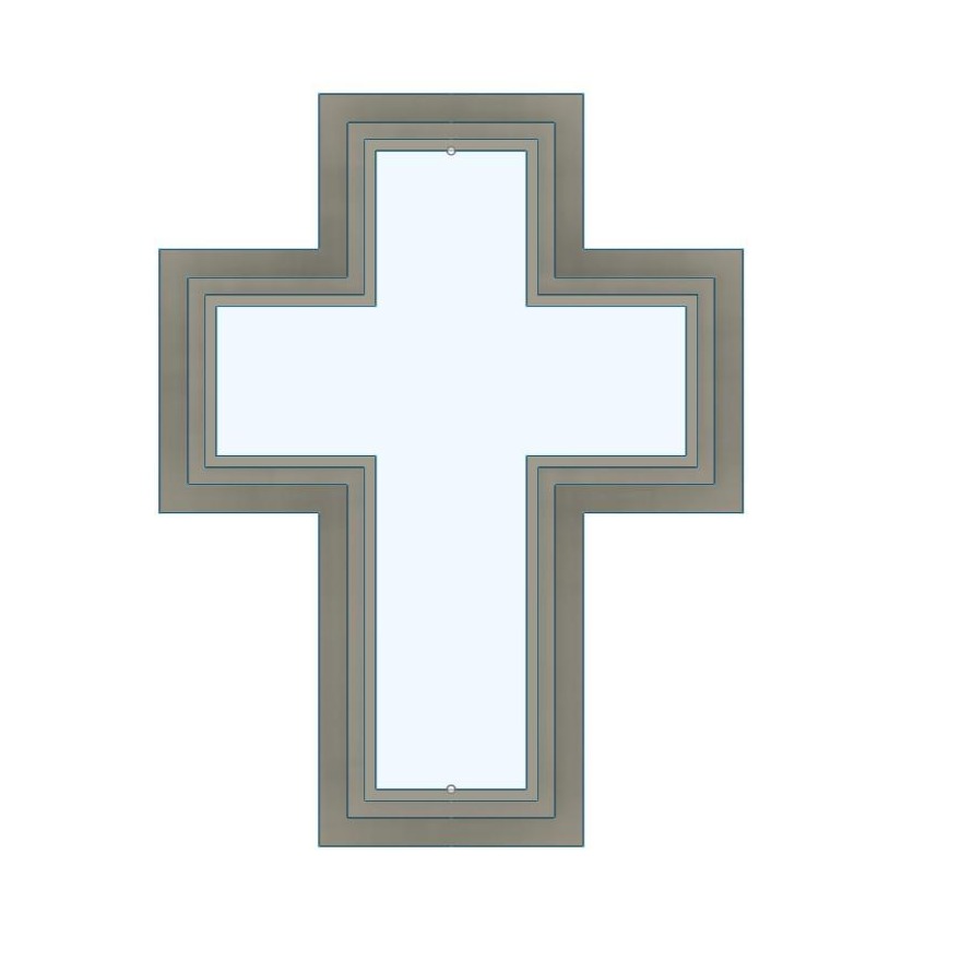 NPC127 - Cross clay cutter