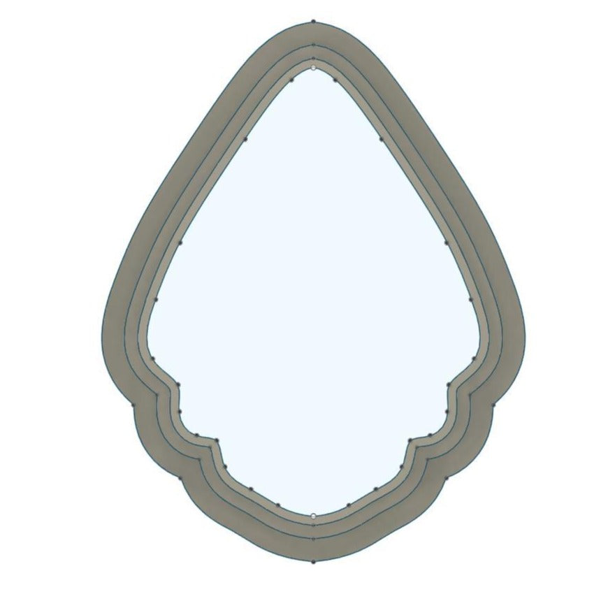 NPC137 - Strawberry pattern clay cutter