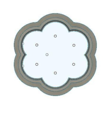 NPC148 - 6Petal Flower clay cutter