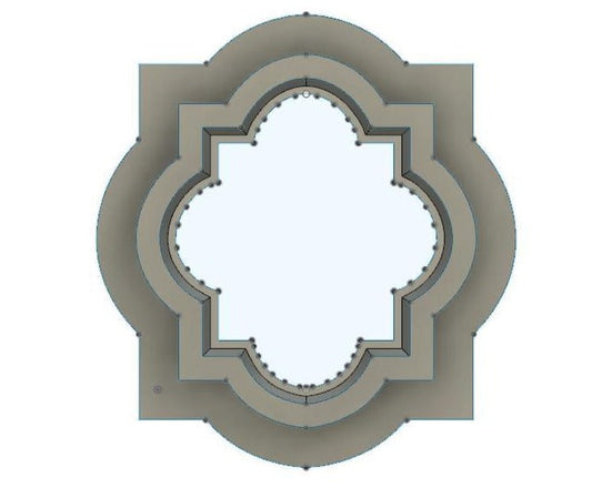 NPC152 Moroccan Shape 2 Clay cutter