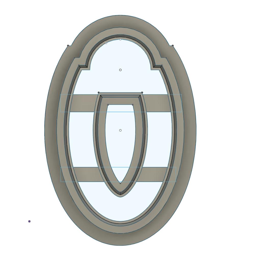 NPC188- 1920's Jewel 3 clay cutter