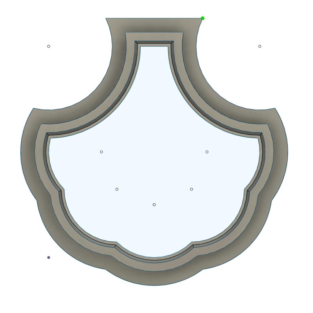 NPC196- 1920's Jewel 11 clay cutter