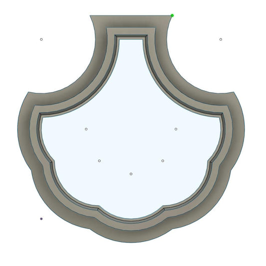 NPC196- 1920's Jewel 11 clay cutter