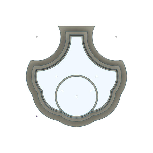 NPC197- 1920's Jewel 12 clay cutter