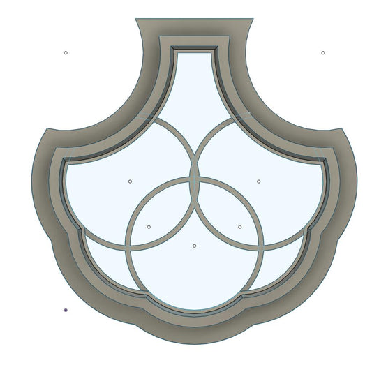 NPC198- 1920's Jewel 13 clay cutter
