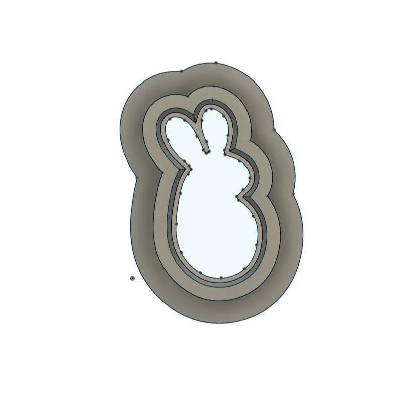 NPC231- Bunny Left clay cutter