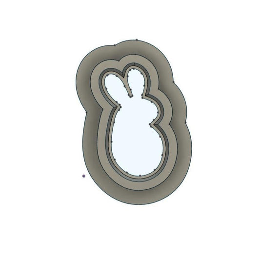 NPC231- Bunny Left clay cutter