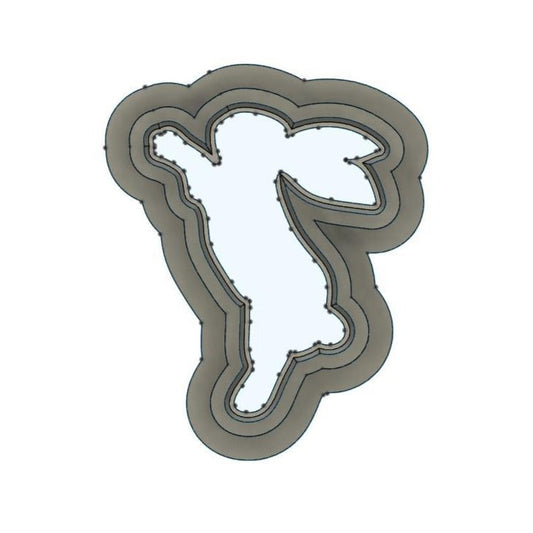 NPC237- Hopping Bunny Right clay cutter
