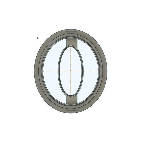 NPC247- Oval Dougnut clay cutter