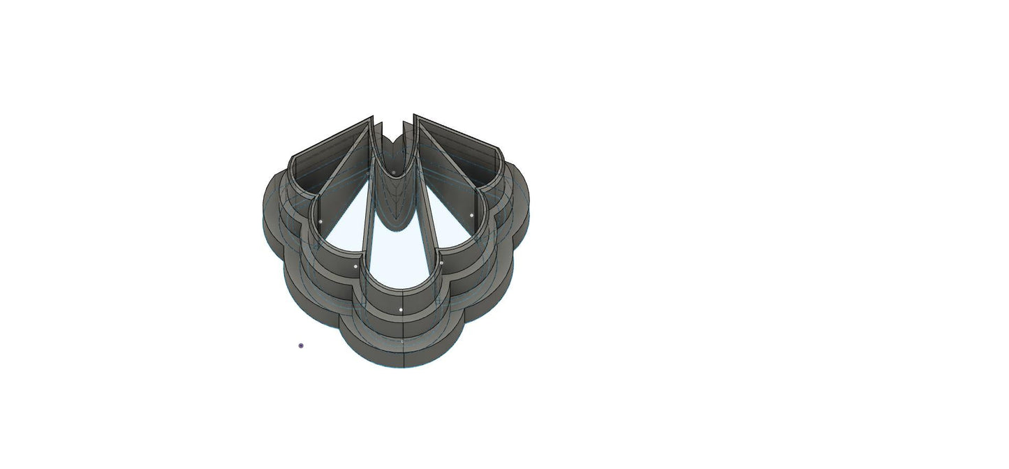 NPC253 -  Detailed Statement Dangle clay cutter