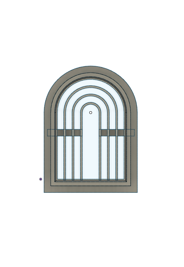 NPC255 - Rainbow with Detail clay cutter