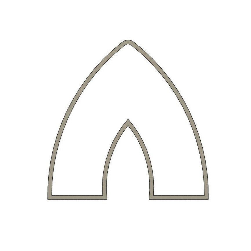 NPC483 - Sharp Arch clay cutter 1